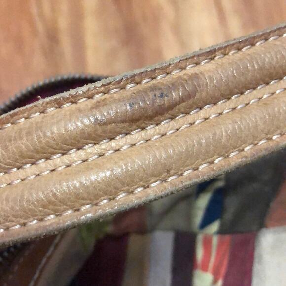 Fossil Patchwork Hobo Bag Purse - Picture 12 of 12